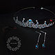 Order Crown with blue quartz stones 'Ice crown'. Del-moro. Livemaster. . Crowns Фото №3