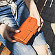 Women's Leather Wallet with Magnetic Button. Wallets. G.L.A.D.. My Livemaster. Фото №6