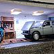 Миниатюрный гараж с автомобилем Нива и велосипедом, Румбоксы, Москва,  Фото №1