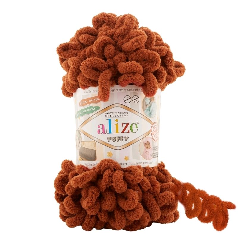 Пряжа Alize Puffy- пуффи купить в интернет-магазине Ярмарка Мастеров по ...