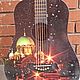  Гитара с индивидуальным принтом "Питер". Гитары. Guitar & Ukulele art Studio. Ярмарка Мастеров.  Фото №5