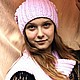Заказать Вязаный комплект. Шапка вязаная, шарф. Вязание для Вас (Наталья Фисунова). Ярмарка Мастеров. .  Фото №3