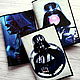 Order Leather passport cover 'Star Wars' Star wars Vader. HappyFingers Movie store (happyfingers). Livemaster. . Passport cover Фото №3