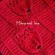 Knitted scarf - Snud Tulipchik. Snudy1. (Milena-Pobedova) (Milena-Pobedova). Online shopping on My Livemaster.  Фото №2