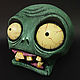 Маска Зомби из игры Zombie from Plants vs. Zombies Cosplay Mask Helmet. Маски персонажей. Mask4cosplay. Интернет-магазин Ярмарка Мастеров.  Фото №2
