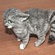 Котенок. Войлочная игрушка. Татьяна (zverki). Ярмарка Мастеров.  Фото №5