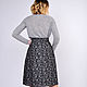 Gray skirt of fine wool. Skirts. Skirt Priority (yubkizakaz). My Livemaster. Фото №4