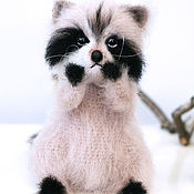 Куклы и игрушки handmade. Livemaster - original item Soft toys: Raccoon Fedot soft toy. Handmade.