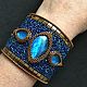  beaded bracelet ' Fairy of the lake», Hard bracelet, Kazan,  Фото №1