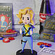 Фигурка башкотряс для авто Vault-girl Fallout статуэтка Фаллаут. Статуэтка. FCS | Workshop. Ярмарка Мастеров.  Фото №13