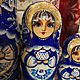 Винтаж: Матрешка ручная роспись. Сувениры винтажные. Олины безделушки. Ярмарка Мастеров.  Фото №5