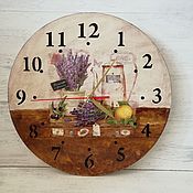 Для дома и интерьера ручной работы. Ярмарка Мастеров - ручная работа Classic watches: lavender watches. Handmade.