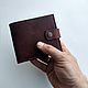 Кожаный кошелёк. Кошельки. ALEX FLAIR • leather goods. Ярмарка Мастеров.  Фото №4