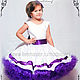 Baby dress 'Purple tape' Art. 175. Childrens Dress. ModSister/ modsisters. Ярмарка Мастеров.  Фото №4