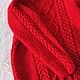  Red knitted children's jumper for 5 years. Sweaters and jumpers. Knit for you (Irina). Online shopping on My Livemaster.  Фото №2