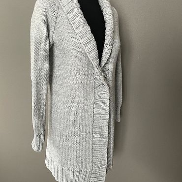 Одежда ручной работы. Ярмарка Мастеров - ручная работа Кардиган "Акцент". Handmade.