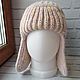 Ушанка "Pechkin". Шапка-ушанка. Knitted basket. Интернет-магазин Ярмарка Мастеров.  Фото №2
