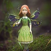Лесная фея( деревянная кукла)