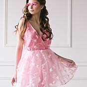 Одежда handmade. Livemaster - original item Swing dress with a 