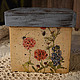 Box 'Tenderness of summer', Storage Box, Moscow,  Фото №1
