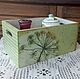 'Dill' Box style kitchen vintage, country, green. Utensils. botanica-m. My Livemaster. Фото №4