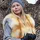 Vest fur Siberian red Fox. Solid. Vests. Zimma. Online shopping on My Livemaster.  Фото №2