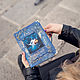  Блокнот ручной работы "Синее волшебство". Блокноты. MagicLadyBook Магические артефакты. Интернет-магазин Ярмарка Мастеров.  Фото №2