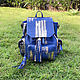 Rubicon Python backpack in blue and gold, Backpacks, Kuta,  Фото №1