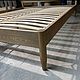 Двуспальная кровать из массива дуба Trigon. Кровати. Oak-furniture-land. Ярмарка Мастеров.  Фото №6