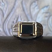 Украшения handmade. Livemaster - original item 21p Ring: Diamond 5.20 ct black buy. Handmade.