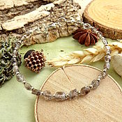 Украшения handmade. Livemaster - original item herkimers bracelet with diamond. Handmade.