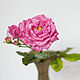 tea rose. Ceramic floristry. Flowers. KG_flowers. My Livemaster. Фото №4
