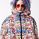 Warm women's jacket ' Graffiti'. Outerwear Jackets. Evgeniya Petrik. My Livemaster. Фото №6
