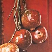 Картины и панно handmade. Livemaster - original item Picture:the Color of pomegranates.. Handmade.