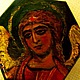 Angel  with Golden hair painted box, Icons, Moscow,  Фото №1