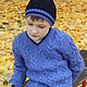Мастер-класс (файл PDF)Вязанный спицами детский пуловер с V-образным в. Схемы для вязания. Мастер по вязанию Светлана. Интернет-магазин Ярмарка Мастеров.  Фото №2