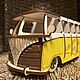 Vw bus, volkswagen bulli wooden model. Machines and robots. WoodWorld-Spb. Online shopping on My Livemaster.  Фото №2