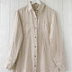 Women's shirt made of 100% linen. Shirts. etnoart. Online shopping on My Livemaster.  Фото №2
