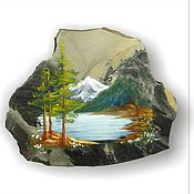 Сувениры и подарки handmade. Livemaster - original item Wholesale price Magnet stone Jasper Landscape. Handmade.
