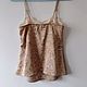 Заказать Винтаж: Бельевой топ с кружевом Chantilly. Marks&Spencer. 42р. Krasnova Vintage, Handmade, Brands. Ярмарка Мастеров. . Бабочки винтажные Фото №3