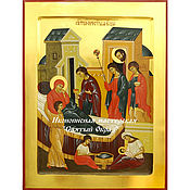 Картины и панно handmade. Livemaster - original item The Icon Of The Nativity Of The Blessed Virgin.. Handmade.