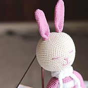 Куклы и игрушки handmade. Livemaster - original item The lady in the pink dress. Handmade.