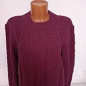 Одежда handmade. Livemaster - original item Purple sweater May Days. Handmade.