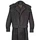 Order Men's raincoat, crocodile skin, nubuck leather, dark grey!. SHOES&BAGS. Livemaster. . Mens outerwear Фото №3