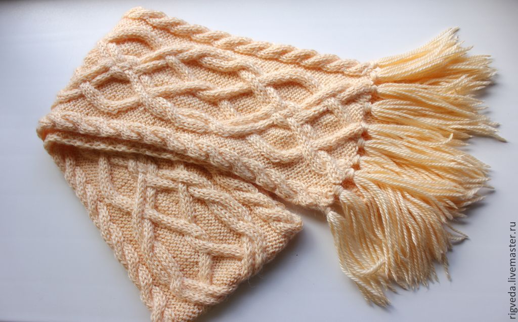 Шарфик с кельтским узором. Кельтские шарфы. Шарф аранским узором. Кельтские шарфы. Шарфик с кельтским узором.