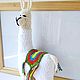 Lama-proud plush beauty, Stuffed Toys, Gukovo,  Фото №1