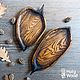 ТАРЕЛКА из ДУБА "LEAF1". Тарелки. HOLYWOOD. Ярмарка Мастеров.  Фото №5