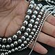 Заказать Бусины гематит шар 6 мм серебро. Niakrise beads. Ярмарка Мастеров. . Бусины Фото №3