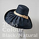 Raffia Hat | Day and Night. Hats1. Lisa Prior Fashion Brand & Atelier. My Livemaster. Фото №4