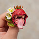 Toothy strawberry, Brooches, Kovrov,  Фото №1